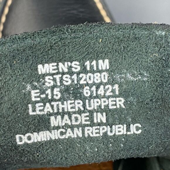 Sperry Top Sider Black Leather Chukka Boot shoes Men’s Size 11 - Picture 8 of 8